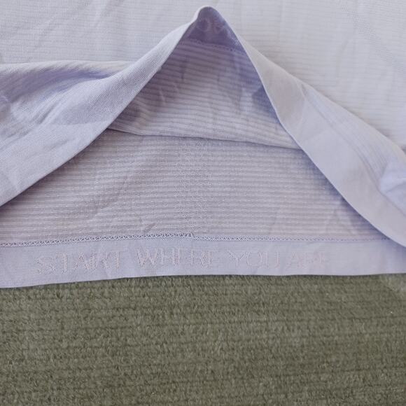 Lululemon Shirt Women 8 Swiftly Long Sleeve Knit Stretch Casual Gym Run - Picture 3 of 8